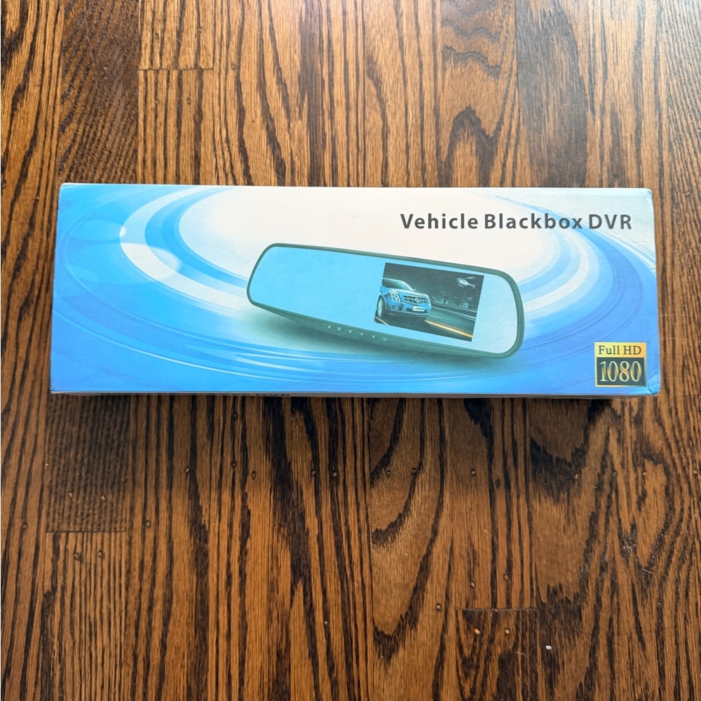 Vehicle Blackbox DVR with Full HD 1080p - Blue